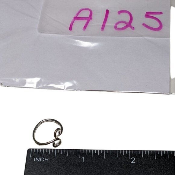 Adjustable Silver Infinity Knot Open Ring Size 5.5 A125 - Picture 4 of 6